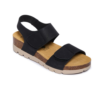 Plakton Platform Wedge Sandal – Compi Black